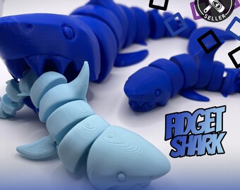 Cute Baby Shark Articulating Fidget Collectible Anxiety Relief