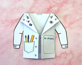 Lab Coat - First Day of School