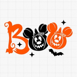 Pumpkin BOO SVG, Halloween SVG