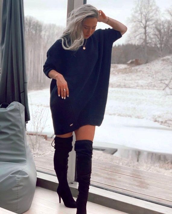 etsy sweater dress