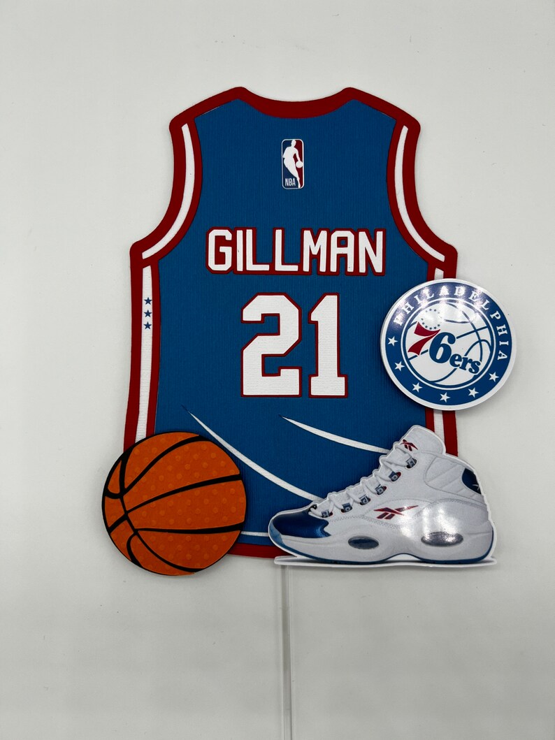 Basketball Cake Topper Personalized Cake Topper Ball Cake Etsy