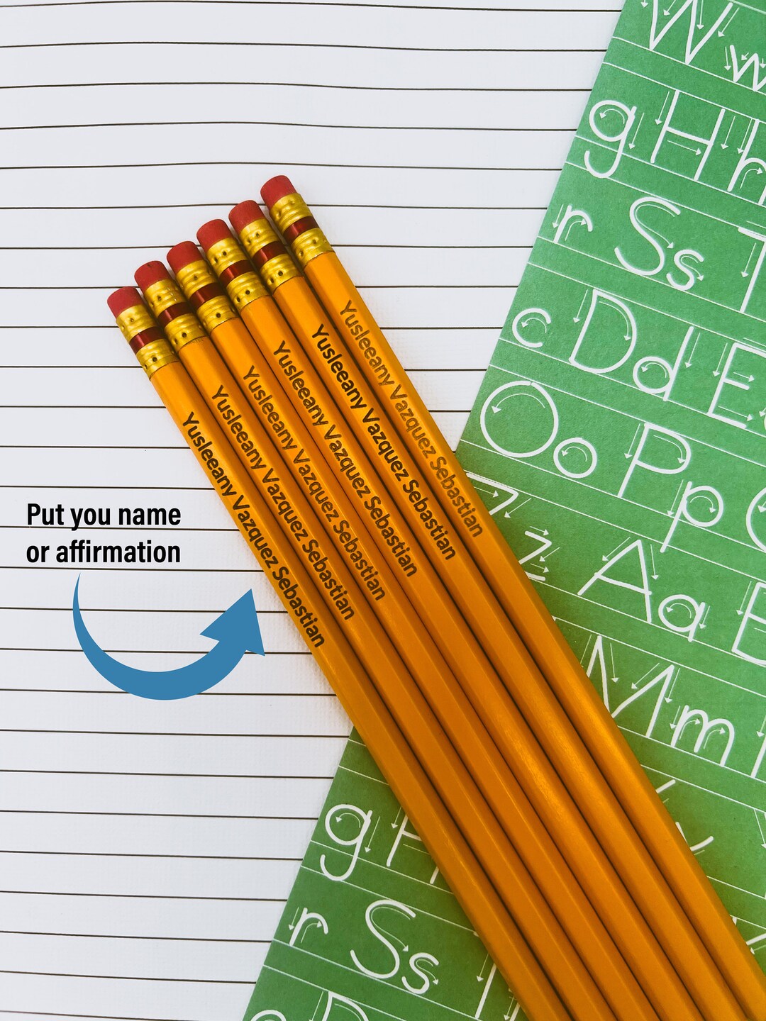 Personalized Engraved Pencils | Back to School Supplies, Teacher Gift ...