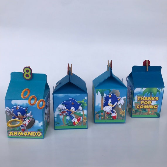 SONIC HEDGEHOG TAILS Friends birthday party TABLE DECORATING KIT 7