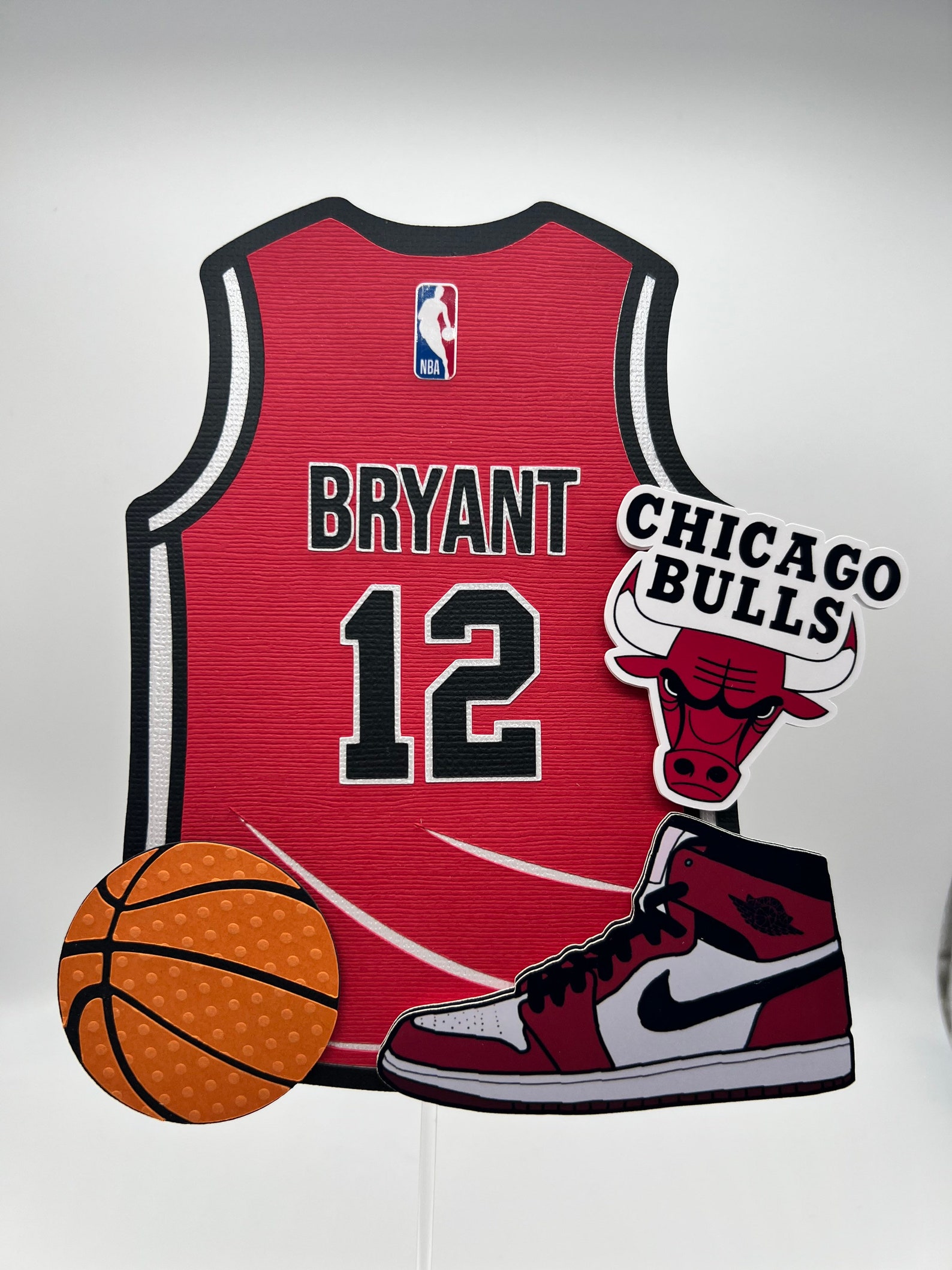 Basketball Cake Topper Personalized Cake Topper Ball Cake Etsy