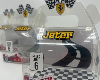 Race Car Favor Box: Fast One Birthday, Racing Party Decorations