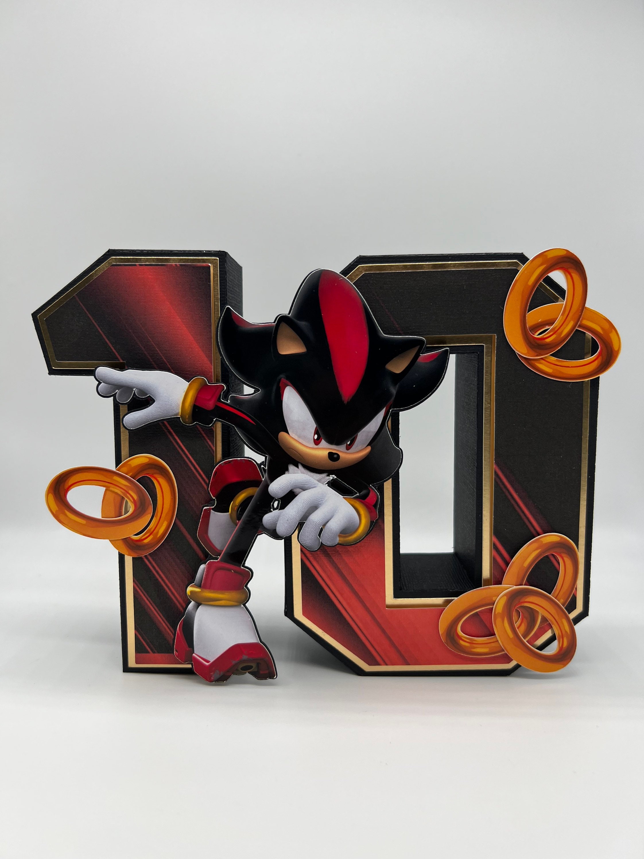 シャドウ・ザ・ヘッジホッグの誕生日、ソニック3Dの文字