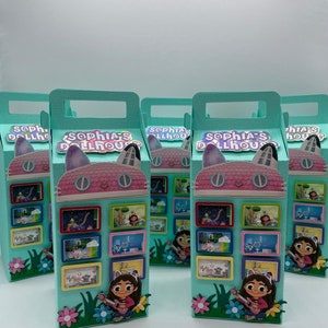 Gabby’s Dollhouse Favor Box, Gabby’s Dollhouse Candy Box, Gabby’s Dollhouse Party Decorations, Gabby’s Dollhouse Decor