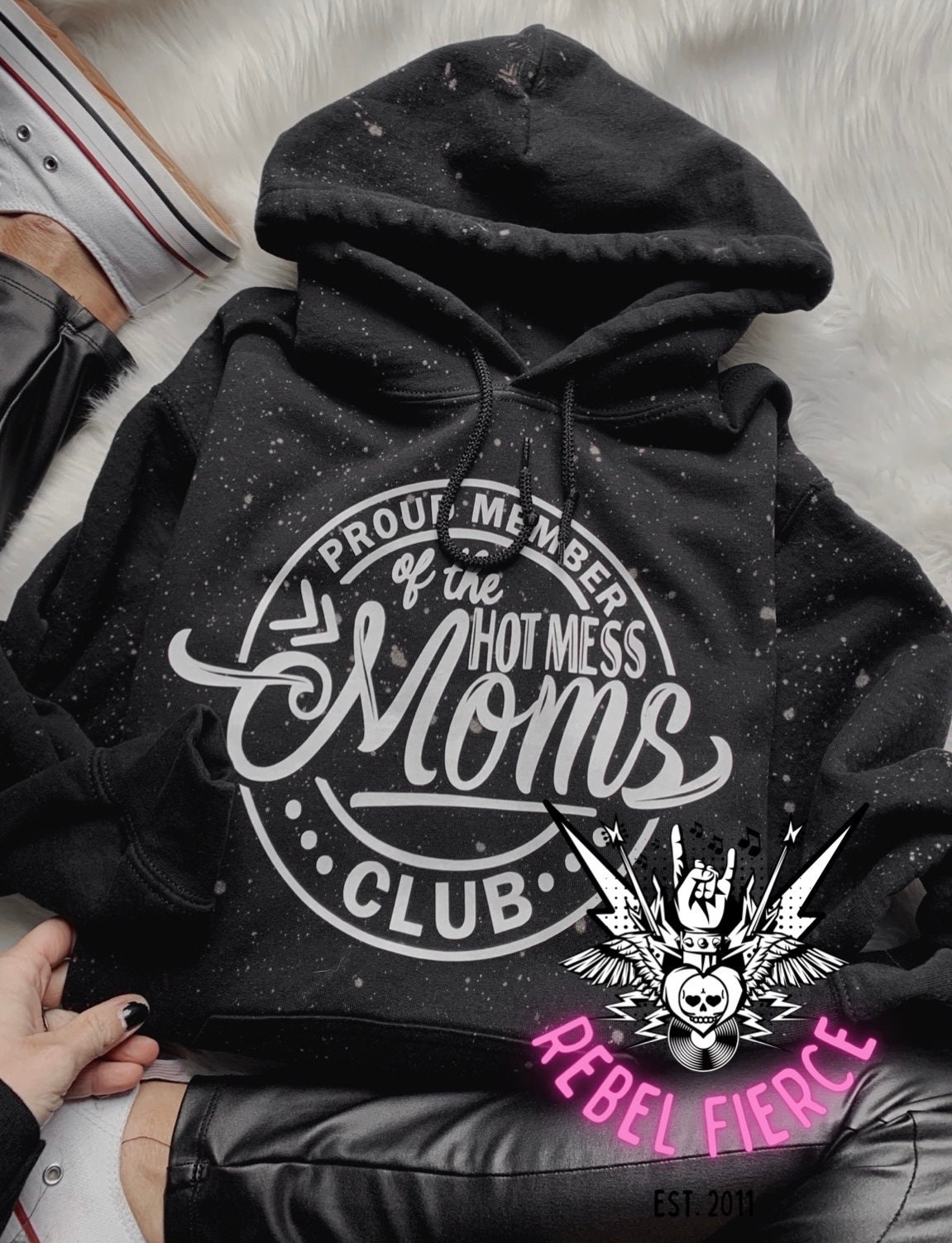 Acid Wash Hoodie - Etsy
