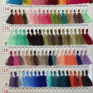 Color Shade Card for Dyeable Dupatta