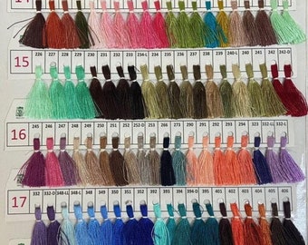 Color Shade Card for Dyeable Dupatta