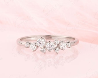 925 Anillos Silver Vintage Promise Ring Cojín 2ct Aaaaa Cz 925 Anillos Silver Vintage Promise Ring Cojín 2ct Aaaaa Cz