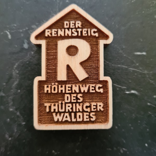 Kühlschrank Magnet  "Rennsteig " groß