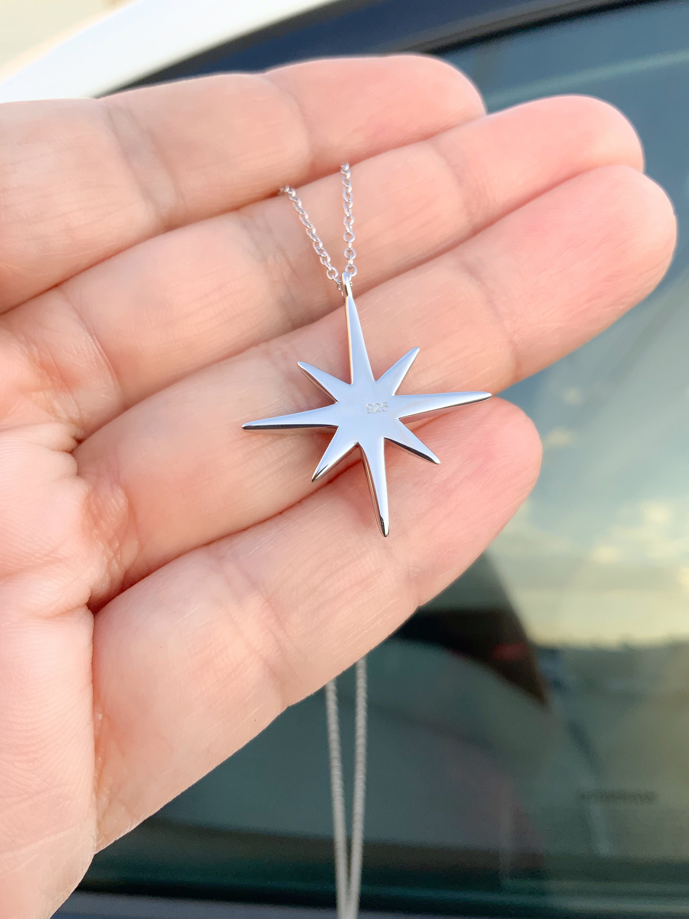 [STONE HENgE] 韓国☆925Silver☆Polaris Silver Necklace Designer fashion, Seoul-fully created | W Concept