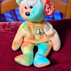 Peace the Bear - Beanie Baby