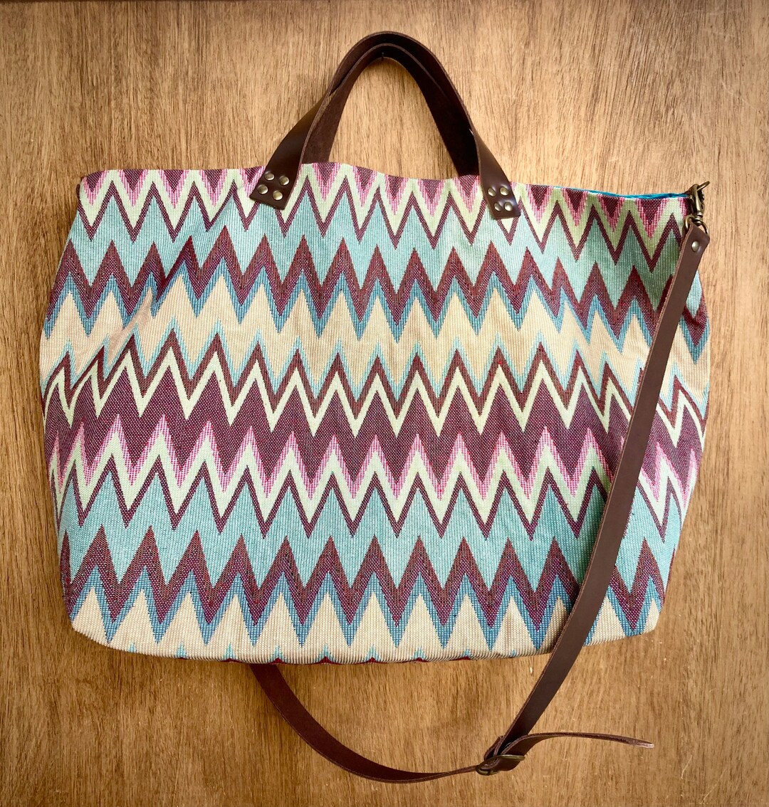 Sac à Main MISSONI Authentique - Taille Moyenne - Noir & Gris - Occasion Très Bon État