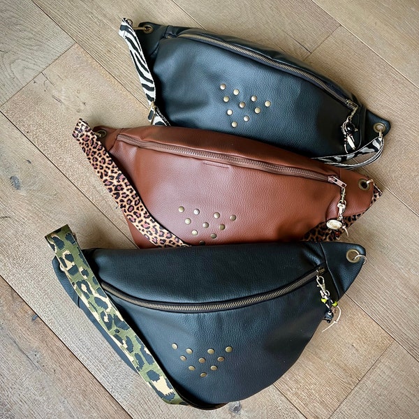 JUNE - Belt Bag - Faux Leather - 50 x 25 cm -
