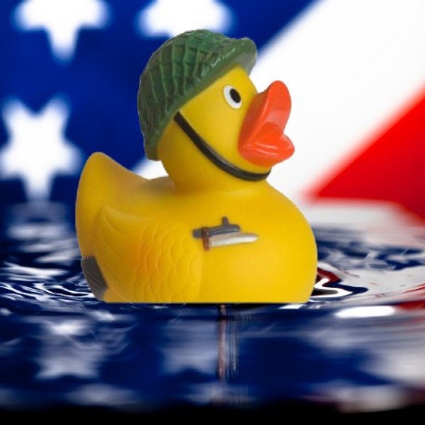 Military Quacktical Rubber Ducky |For Adults and Kids| rubber duck| toy| bath toy| bath time| bath accessory | bubble bath| baby infant|