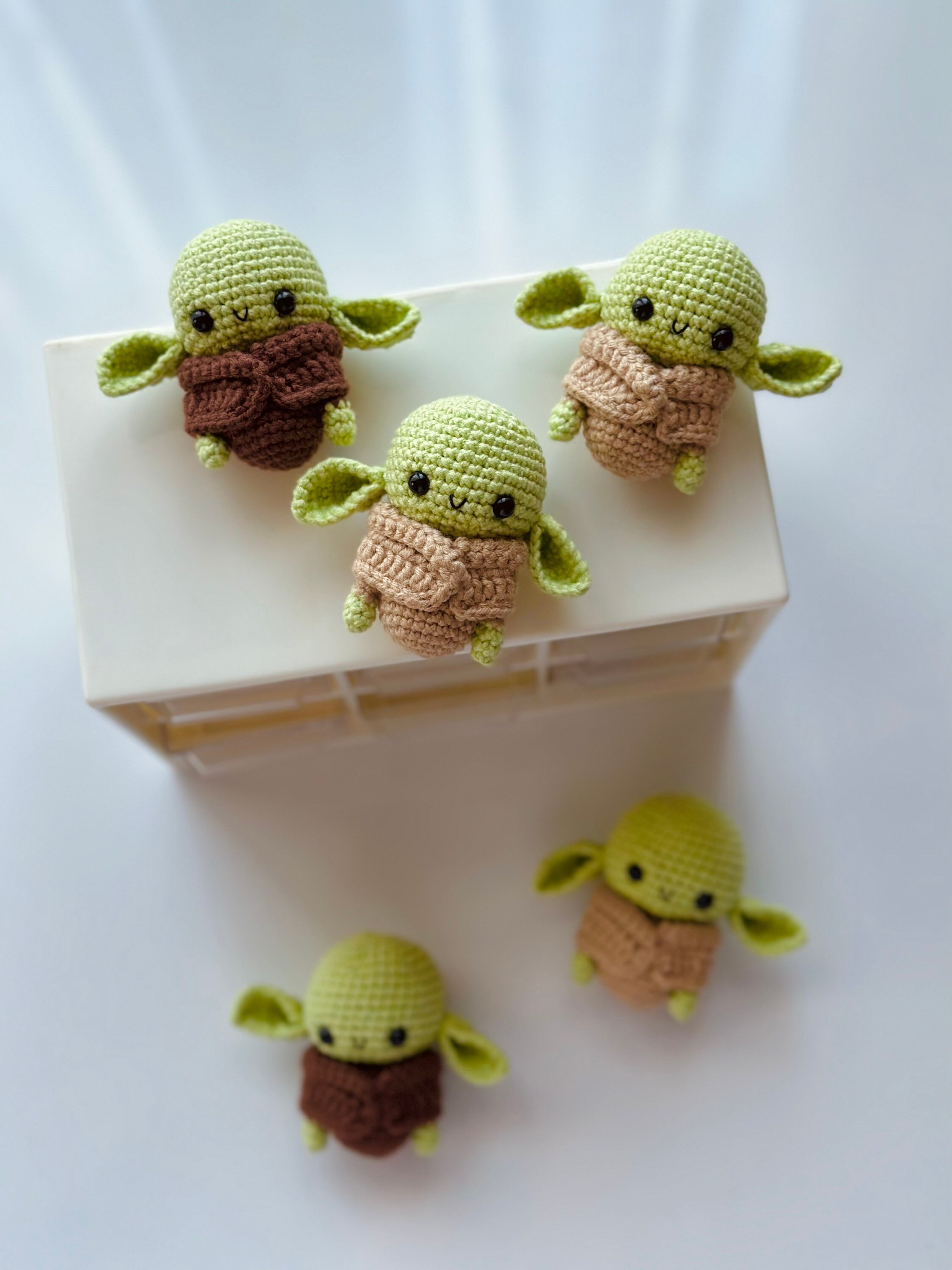 Baby Yoda Keychain Plushie Baby Yoda Halloween Decorations Etsy