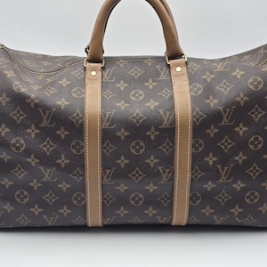 Vintage Louis Vuitton Monogram Keepall 50 Duffel Bag, 1970s French