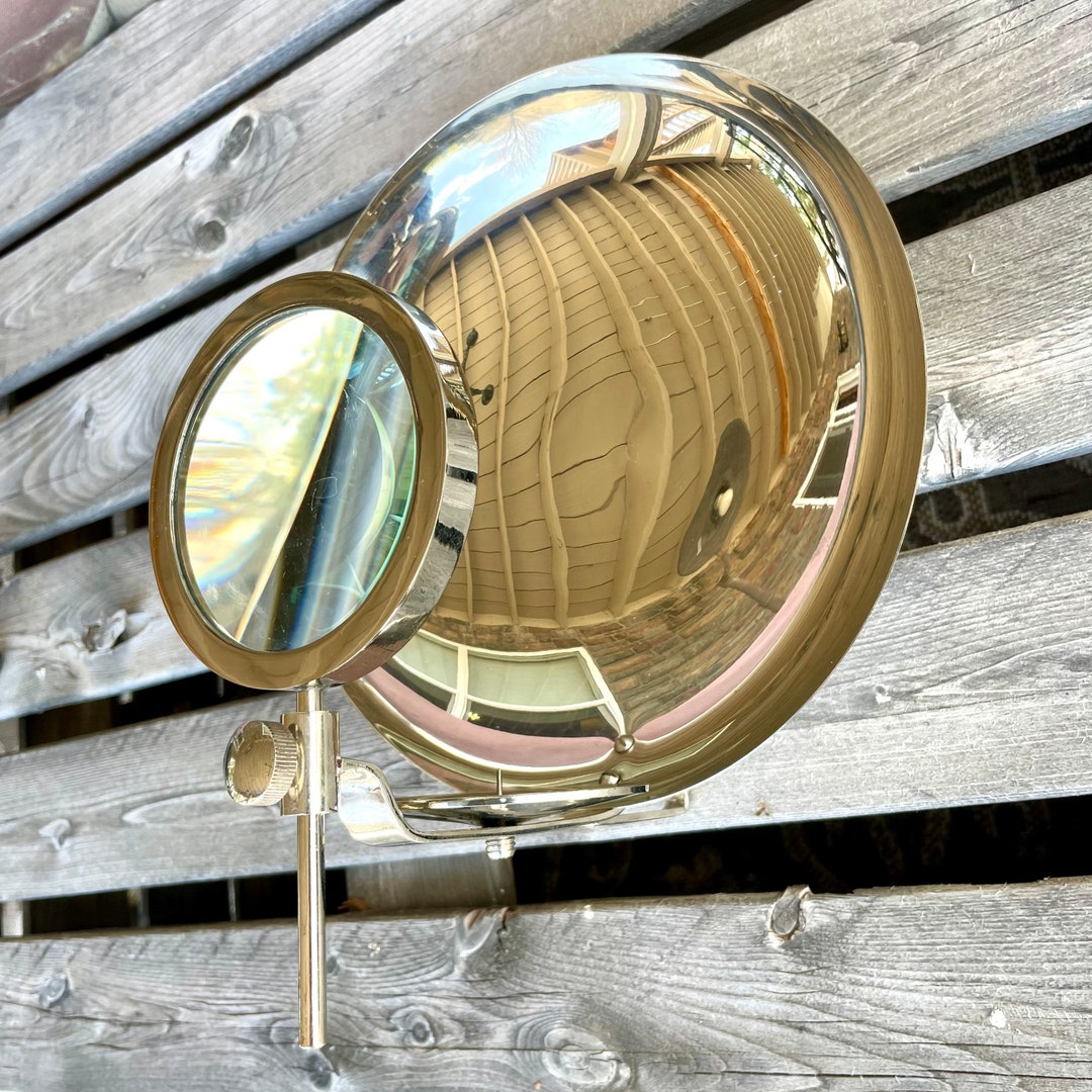 Parabolic Reflector Candle Holder Wall Sconce Rare Early 20th Century