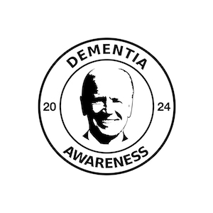 Joe Biden - Dementia Awareness SVG, Png, Dxf, Eps Files, Joe Biden Funny SVG, Vinyl Decal, Trump 2024, FJB Cricut Svg FileV