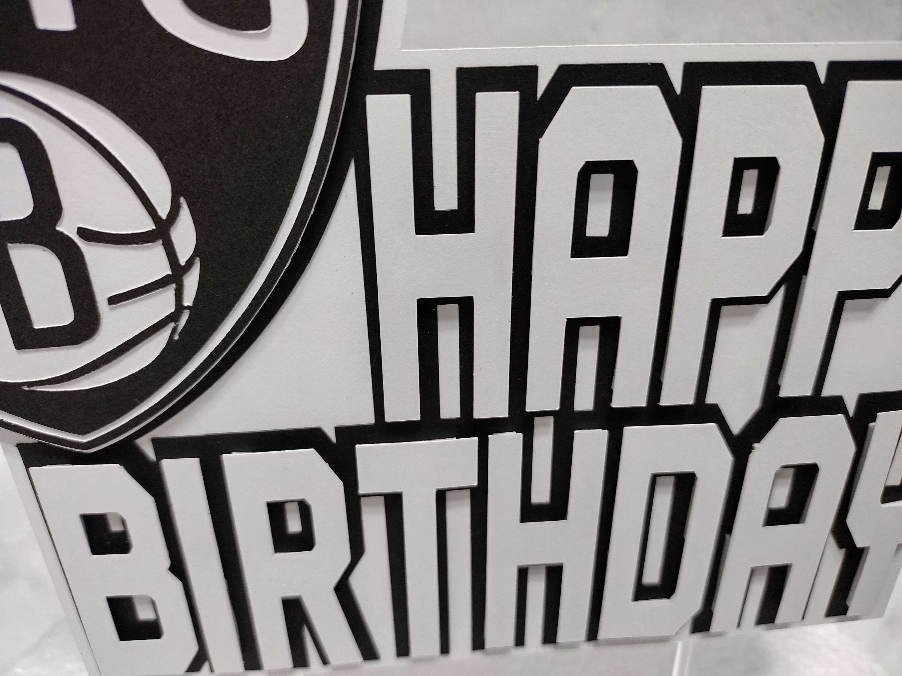 Brooklyn Nets Cake Topper Brooklyn Nets Birthday Brooklyn Etsy