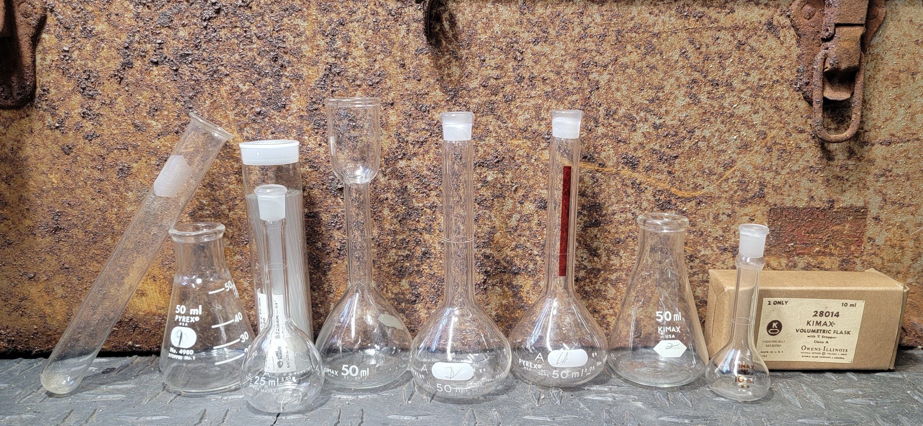 Vintage Science Glassware 10ml 50ml Pieces Variety of | Etsy