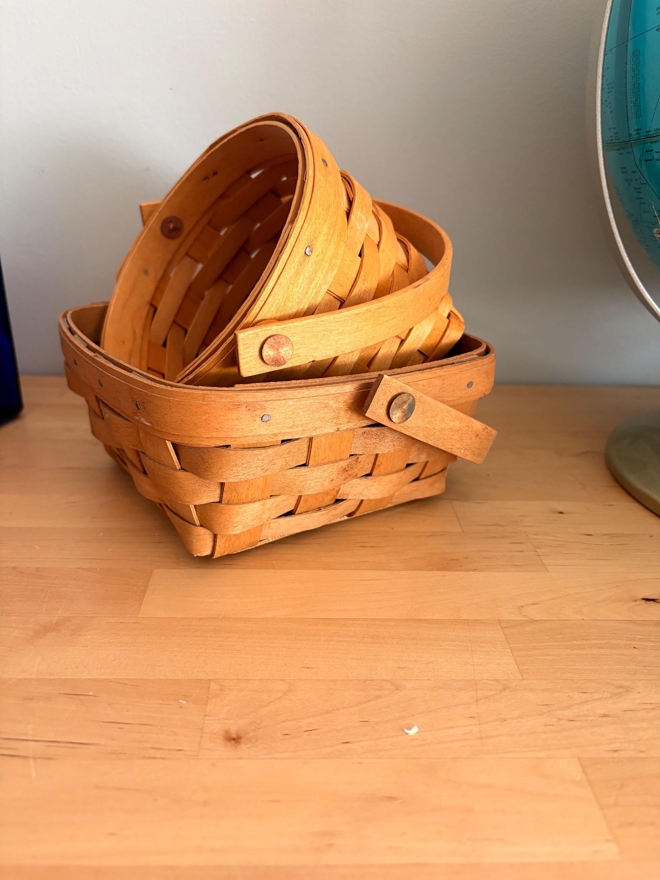 Small Square Baskets - Etsy