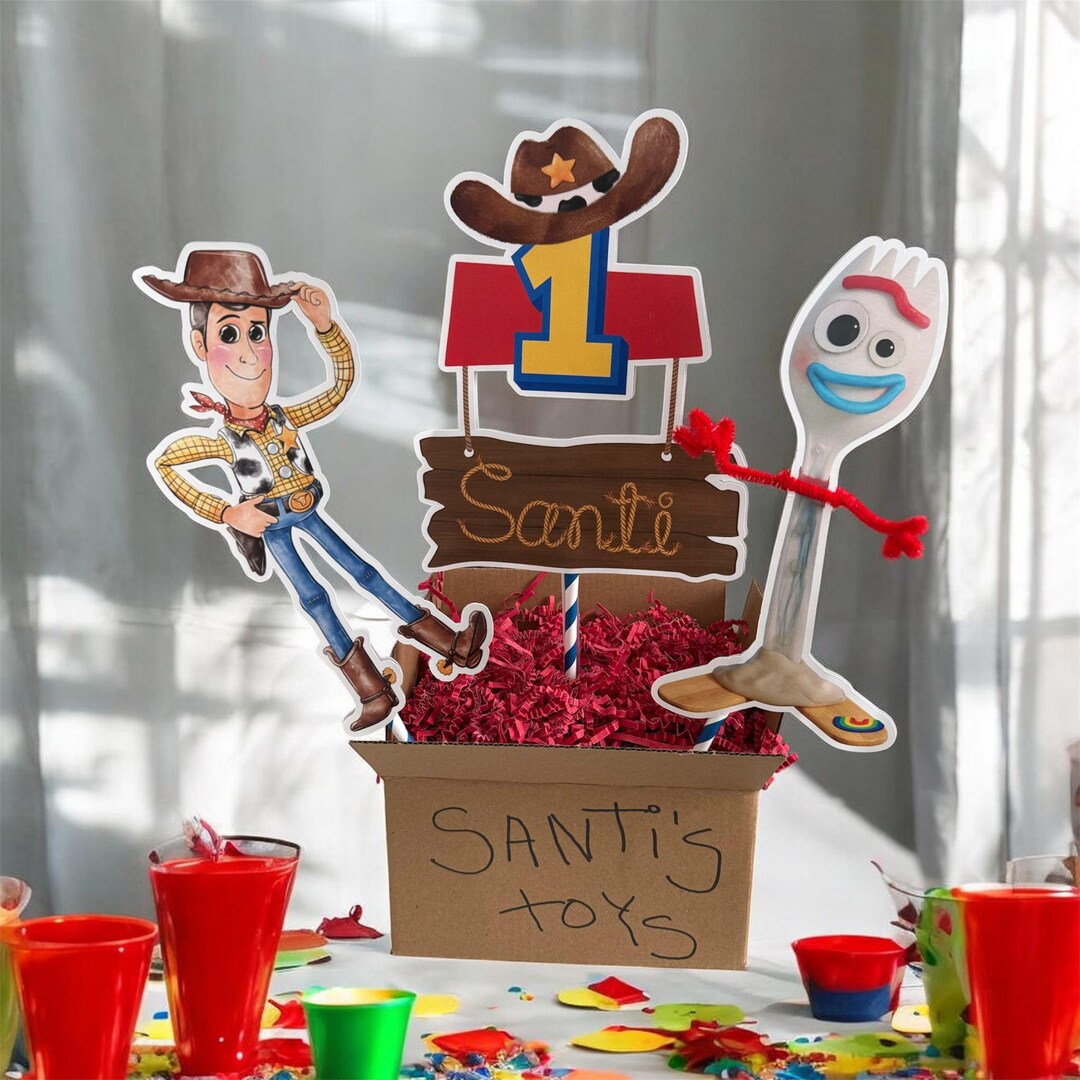 centre-de-table-toy-story-personnalis-recto-verso-d-coration-de-f-te