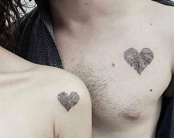 Fingerprint Tattoos Etsy Fingerprint Tattoos Etsy