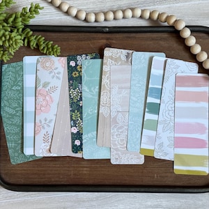 Double Sided Laminated Bookmarks | Durable and Stylish Reading Accessories | Book Club Reader Gift | Book Lover