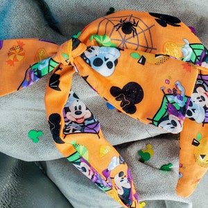 ein Halloween Schleifen Stirnband Minnie Mickey&#39;s Not So Scary Witch Skelett Spinnennetz Süßigkeiten Süßes oder Saures Vampir Disney World 50th Disneyland