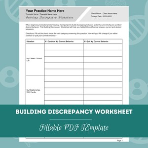 Building Discrepancy Worksheet | Editable / Fillable PDF Template | for ...