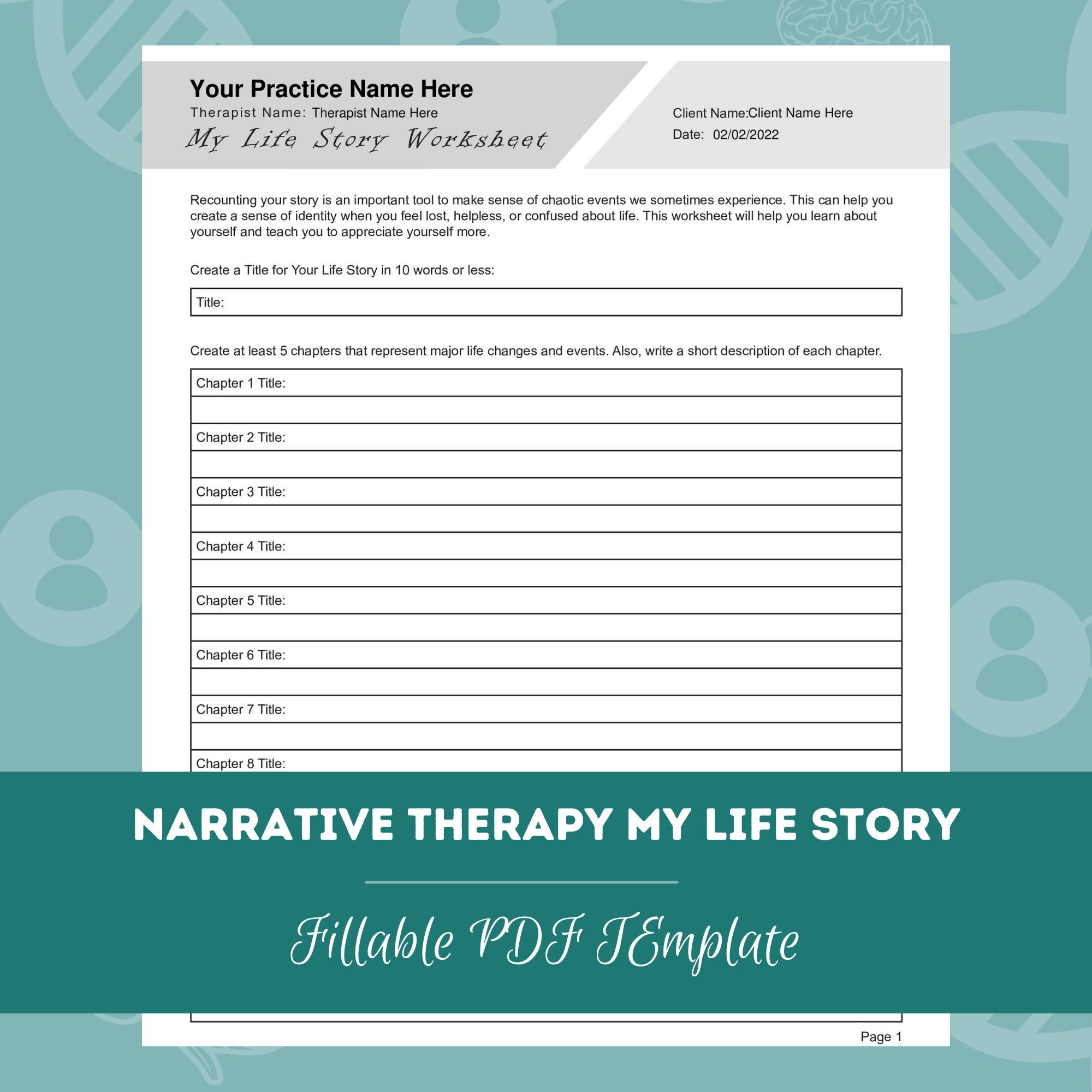 narrative-therapy-my-life-story-worksheet-editable-etsy-israel