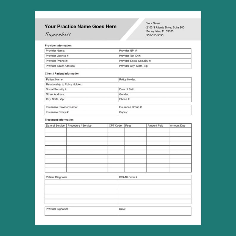 superbill-template-mental-health-printable-word-searches