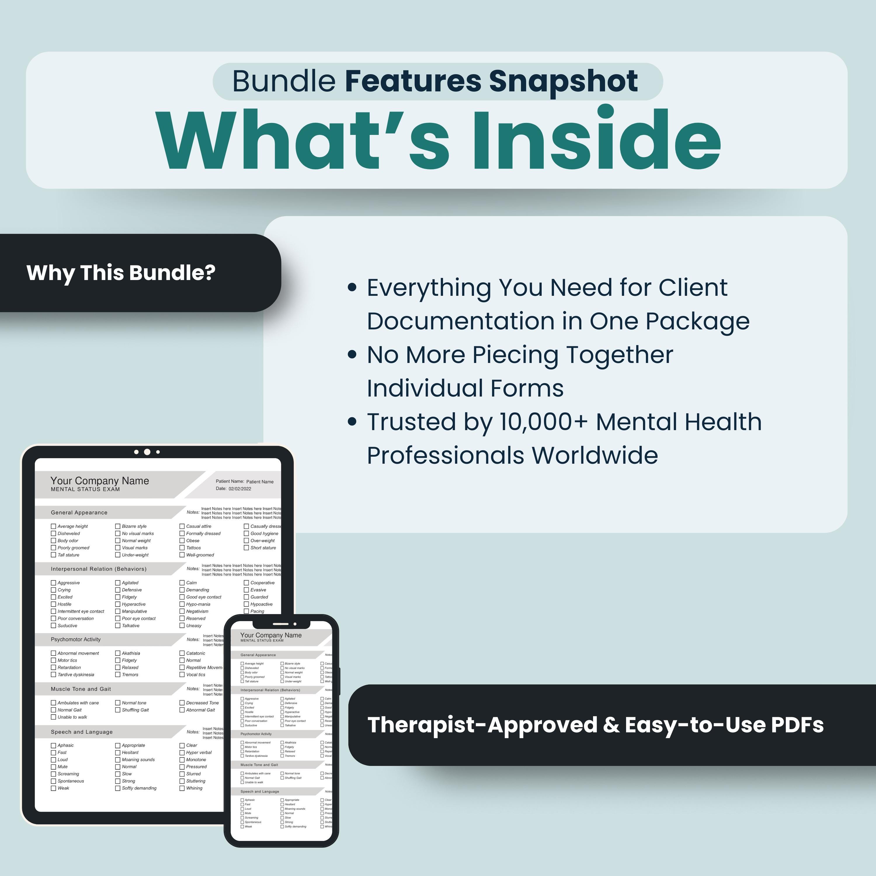 Counseling Practice Forms Starter Pack for Private Practice | 30 ...