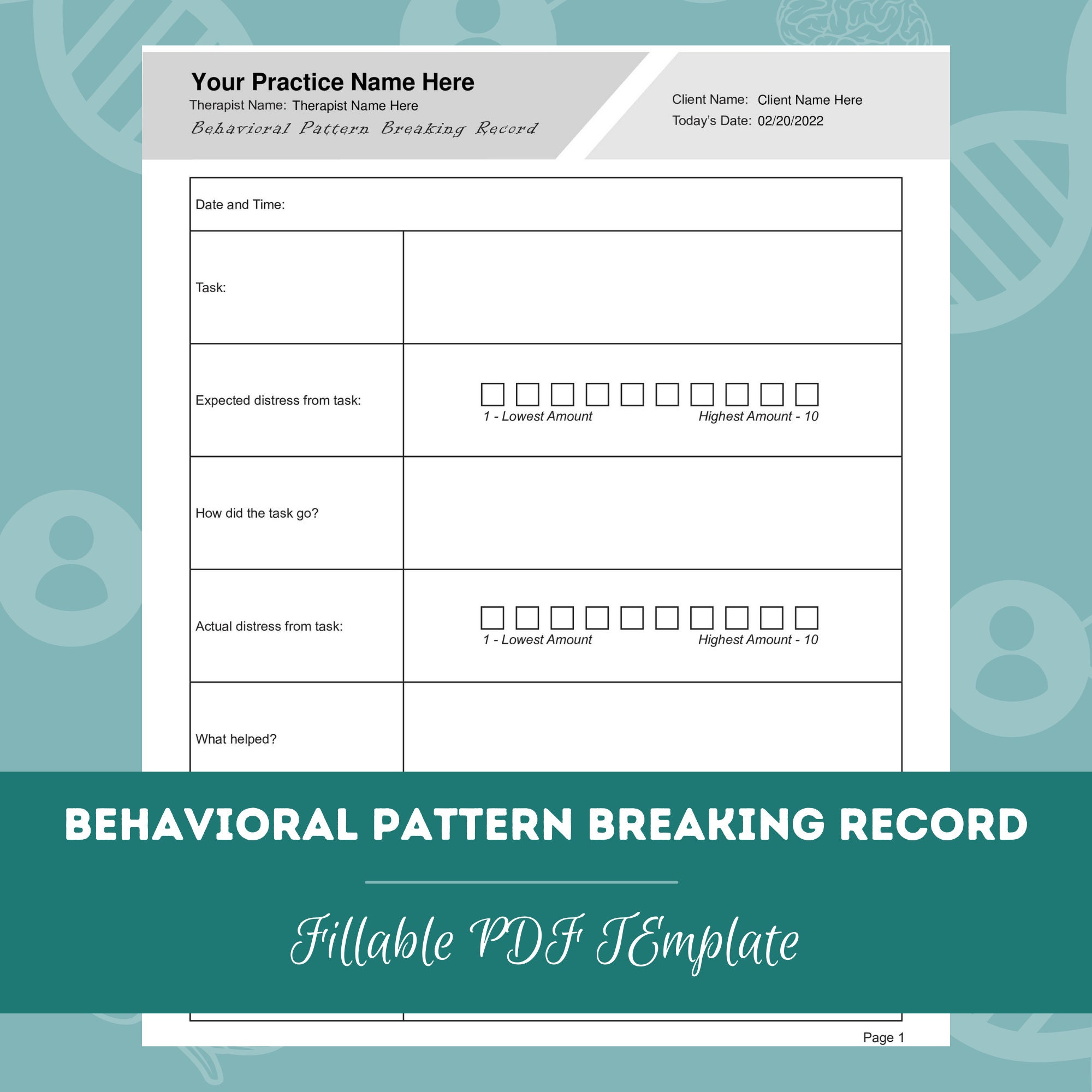 schema-therapy-worksheets-bundle-editable-fillable-etsy
