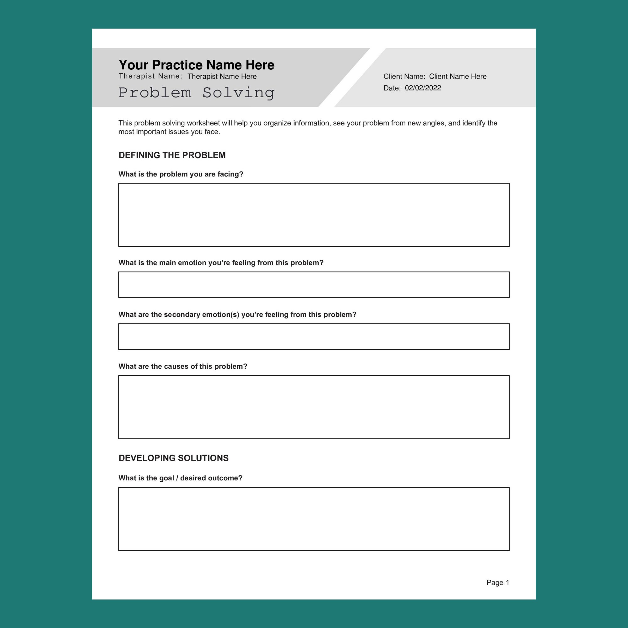 narrative therapy worksheets bundle editable fillable etsy