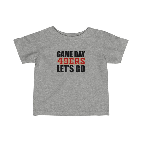 Let's Go 49ers Infant Fine Jersey Tee