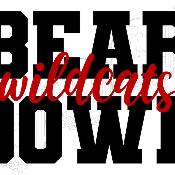 Arizona Bear Down PNG & SVG