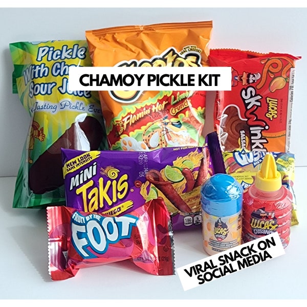 Chamoy Pickle Kit, Viral Tiktok Gifts For Her Birthday Friend