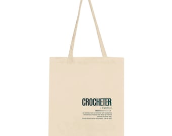 Crocheter's Definition Tote Bag