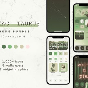 Taurus Aesthetic Theme for iOS + Android