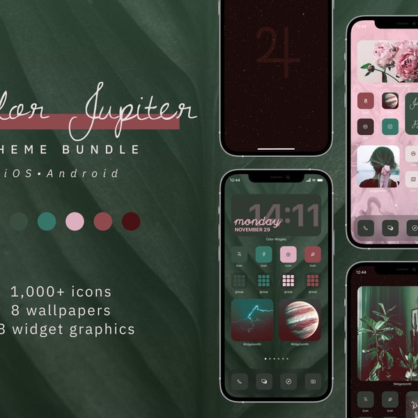 Sailor Jupiter Aesthetic Theme for iOS + Android