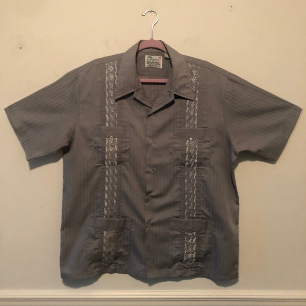 Mens Guayabera Shirt Etsy