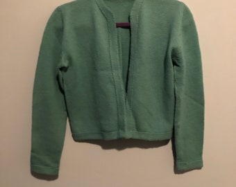 dark teal cardigan
