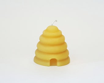 Beeswax Beehive Candle - Single