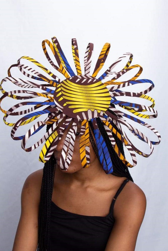 The ESINAM Ankara Fascinator Headband 