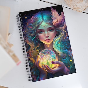 Quaderno a spirale con sirena