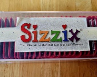 NEW Sizzix Window & Frame Making Set Alphabet dies Sizzlits Set Includes 35 dies Alphabets Cutting die set - Gifts - BRAND NEW